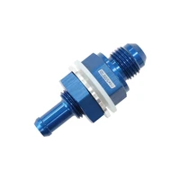 Fuel Cell Bulkhead Fitting -6AN to 5/16" Barb