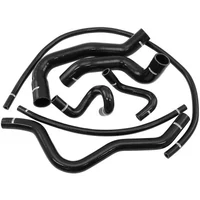 Silicone Heater & Radiator Hose Kits (Falcon BA/BF/FG) - Black