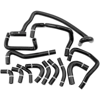Silicone Heater & Radiator Hose Kits (R32/R33/R34 GTR/RB26) - Black