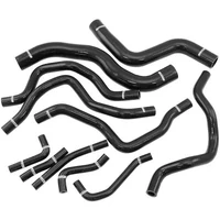 Silicone Heater & Radiator Hose Kits (EVO 7-9) - Black