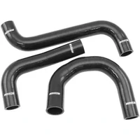 Silicone Radiator Hose Kits - Gloss Black