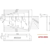 Pro Street Aluminium Race Seat Lower Floor Mounting Brackets - Pair