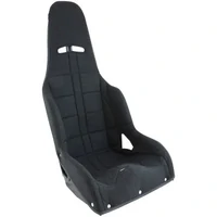 Black Tweed Seat Coverto Suit Pro Street Drag Aluminium Race Seat