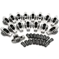 Stainless Steel Roller Rocker Set - 3/8" Stud Mount, 1.60 Ratio (Small Block Chevy)