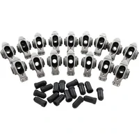 Stainless Steel Roller Rocker Set - 7/16" Stud Mount, 1.60 Ratio (Small Block Chevy)
