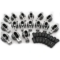 Stainless Steel Roller Rocker Set - 7/16" Stud Mount, 1.80 Ratio (Big Block Chevy)