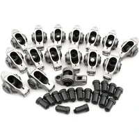Stainless Steel Roller Rocker Set - 3/8" Stud Mount, 1.60 Ratio (Small Block Ford Windsor 289-351)