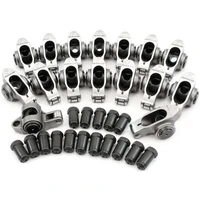 Stainless Steel Roller Rocker Set - 7/16" Stud Mount, 1.60 Ratio (Small Block Ford Windsor 289-351)