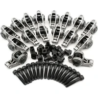 Stainless Steel Roller Rocker Set - M8 Stud Mount, 1.70 Ratio Suit Rectangle Port Cylinder Heads - Set of 16 (GM LS)