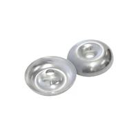 4" Stainless Steel Donut Half