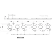 Stainless Steel Header Flange - Turbo (2JZ-GTE)