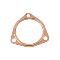 4" 3 Bolt Flange Exhaust Gasket to Suit AF9551-0014 - Copper - Pair