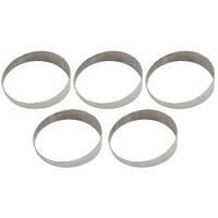 Exhaust Pie Cuts - Stainless Steel - 1/16" Wall Thickness