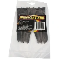 Standard Cable Ties 2.5mm Wide x 150mm Long - Black