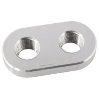 Weld-In Alloy Plate - Female Ports