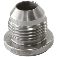 Steel Weld-On Male AN Fitting - 25 Bulk Pack