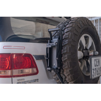 Can Crusher & Spare Wheel Mount