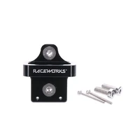 3 Port Solenoid Black Billet Mount