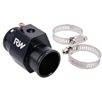 1/8" Black Radiator Hose Coolant Temp Sensor Adapter