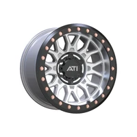 AT-01 17X8.5 Hybrid Beadlock Wheel - Machined 5X150