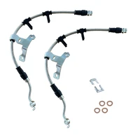 Extended Braided Brake Lines - Front (Next Gen Ranger 22+/Amarok 22+)