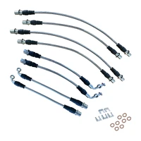 Extended Braided Brake Line Kit - 8 Line (LC 78/79 Series)