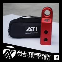 ATI Alloy Recovery Hitch - Red