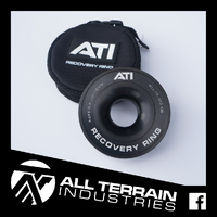 ATI 10,000kg Alloy Recovery Ring - Black