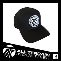 Ten Four Snapback Cap - Black