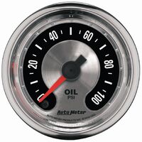 2-1/16" Oil Pressure 0-100 PSI Stepper Motor American Muscle