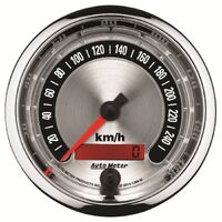 3-3/8" Speedometer 0-260 KM/H American Muscle