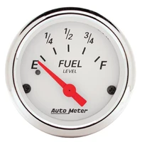 2-1/16" Fuel Level 240-33 ohm Air-Core Arctic White
