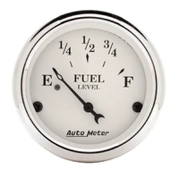 2-1/16" Fuel Level 240-33 ohm Air-Core Old Tyme White