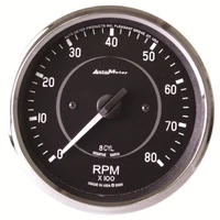 4" In-Dash Tachometer 0-8,000 RPM Cobra