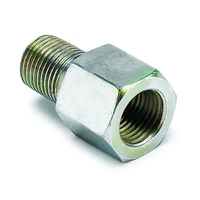 Fitting Adapter Metric 1/8" BSPT Male to 1/8" NPTF Female Brass
