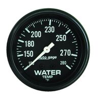 2-5/8" Water Temperature 100-280 °F 6 Ft. Mechanical Full Sweep Auto Gage