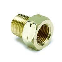 Fitting Adapter 3/8" NPT Male Brass for Auto Gage Mech. Temp.