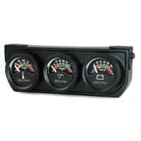 Gauge Console OILP/WTMP/Volt 1.5" 100 PSI/280 °F/18V Elec Black Dial Black BZL AG
