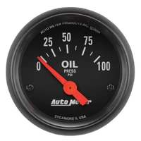 2-1/16" Oil Pressure 0-100 PSI Air-Core Z-Series