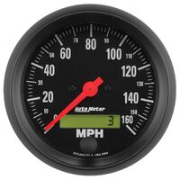 3-3/8" Speedometer 0-160 MPH Electric Z-Series