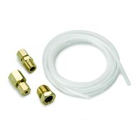 Tubing Nylon 1/8" 10Ft. Length Incl. 1/8" NPTF Brass Compression Fittings