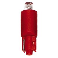 LED Bulb Replacement T1-3/4 Wedge Red for Monster Tach