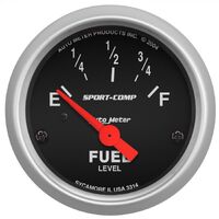 2-1/16" Fuel Level 0-90 ohm Air-Core SSE Sport-Comp
