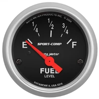 2-1/16" Fuel Level 0-90 ohm Air-Core SSE Sport-Comp