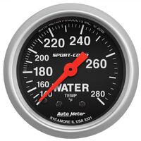 2-1/16" Water Temperature 140-280 °F 6 Ft. Mechanical Sport-Comp
