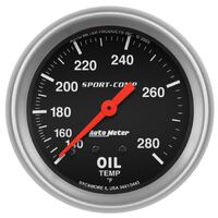 2-5/8" Oil Temperature 140-280 °F 12 Ft. Mechanical Sport-Comp