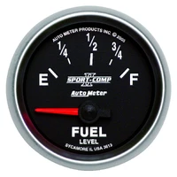 2-1/16" Fuel Level 0-90 ohm Air-Core SSE SCII