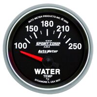 2-1/16" Water Temperature 100-250 °F Air-Core Sport-Comp II