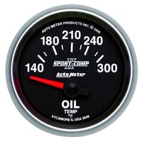 2-1/16" Oil Temperature 140-300 °F Air-Core Sport-Comp II