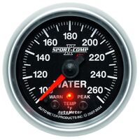 2-1/16" Water Temperature 100-260 °F Stepper Motor Sport-Comp II